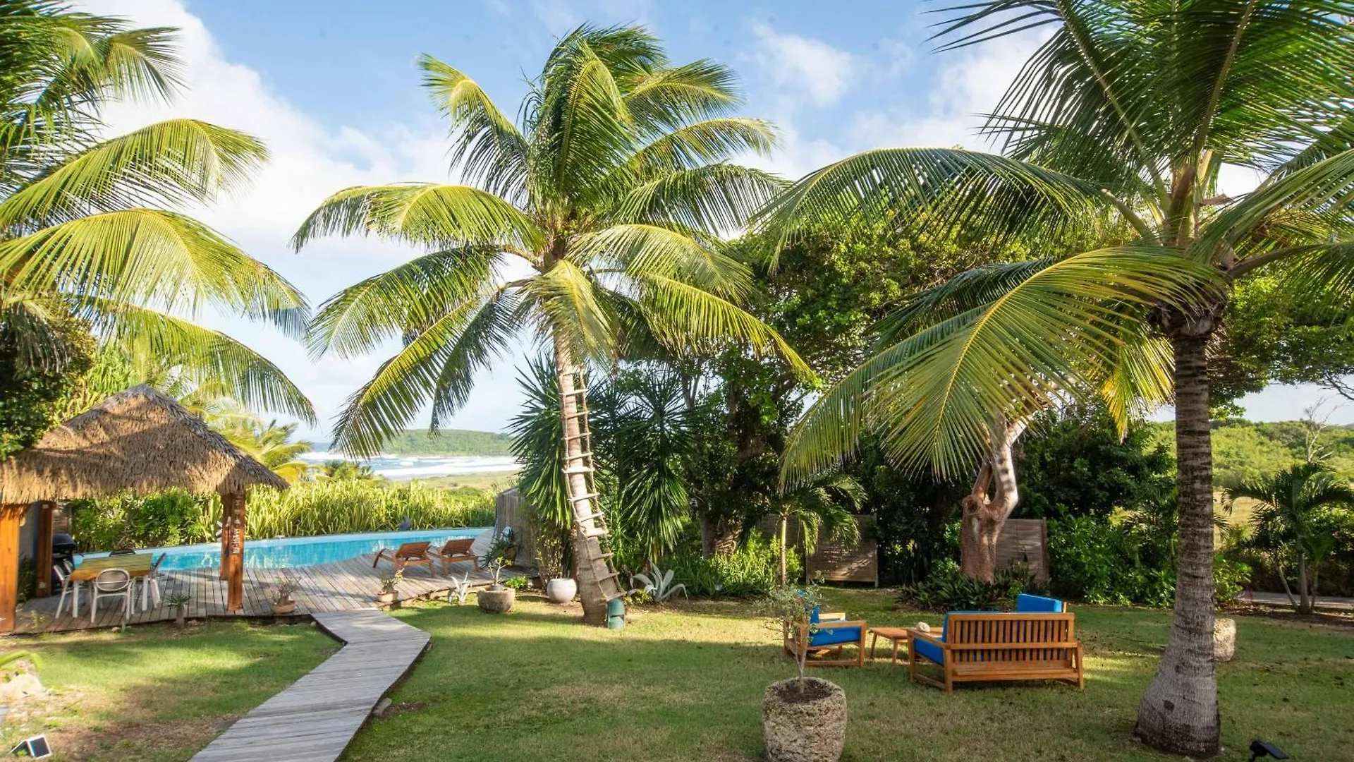 Сasa de vacaciones Villa Domaine Bonheur Indigo Le Moule Guadalupe