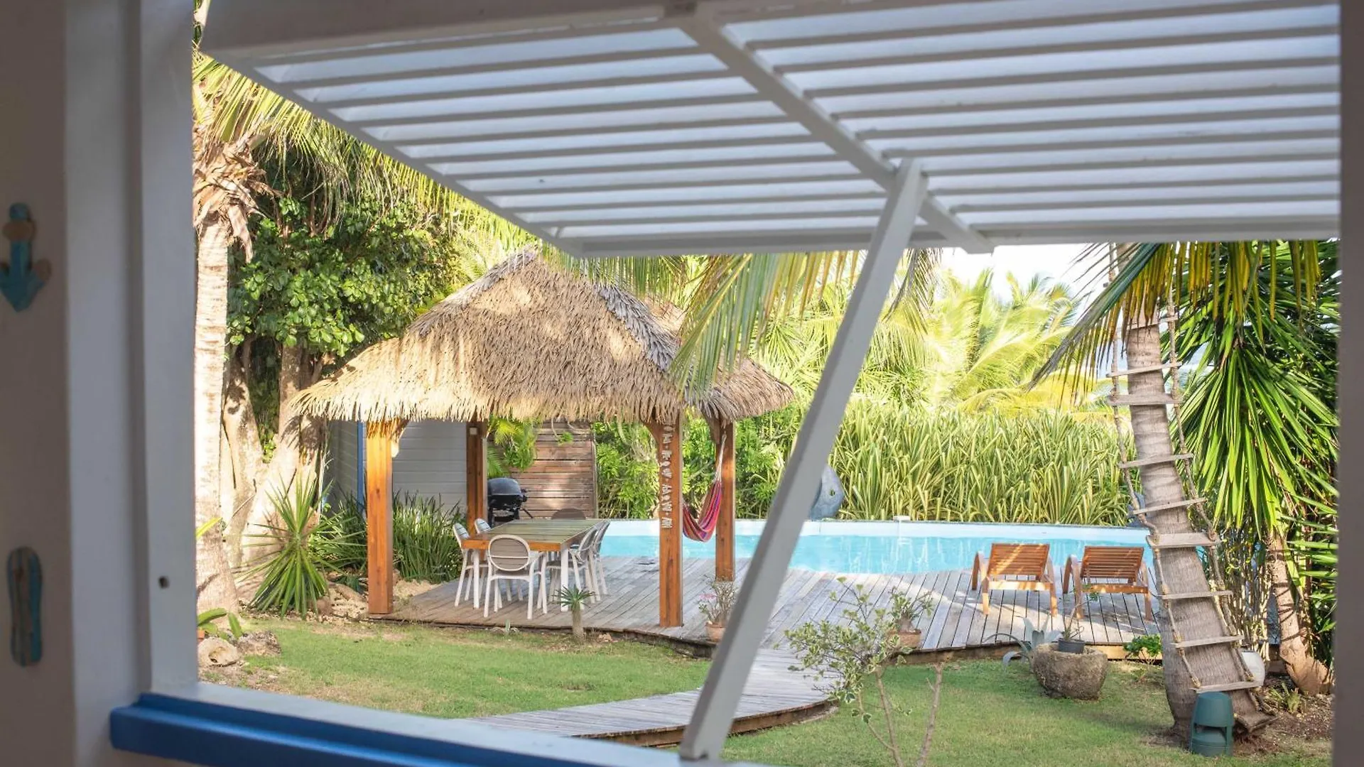 Villa Domaine Bonheur Indigo Le Moule Сasa de vacaciones
